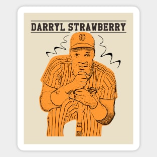 Darryl Strawberry | retro Magnet